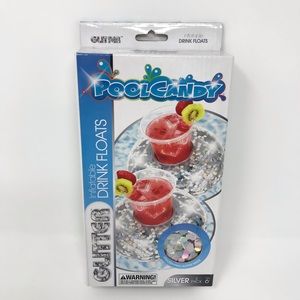 PoolCandy Inflatable Drink Floats 2-Pack - SEALED